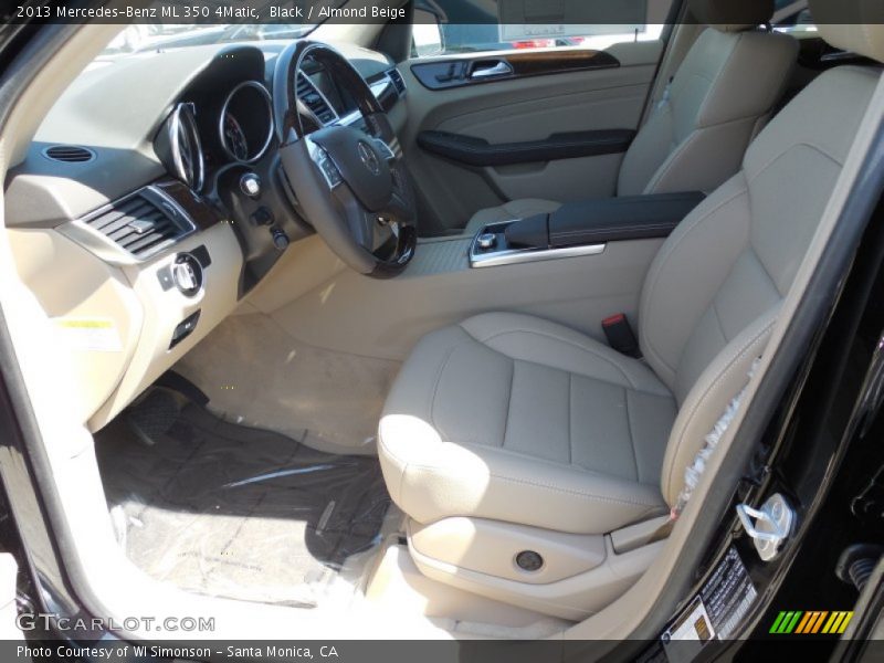 Black / Almond Beige 2013 Mercedes-Benz ML 350 4Matic