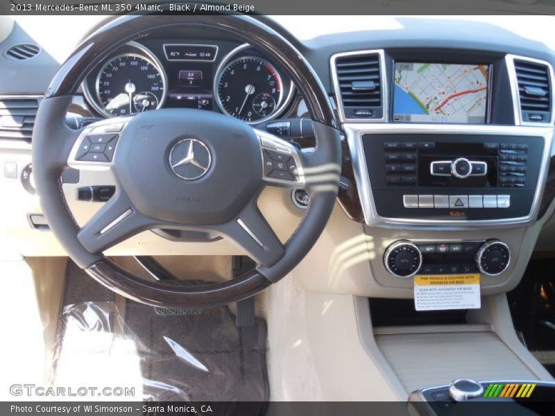 Black / Almond Beige 2013 Mercedes-Benz ML 350 4Matic