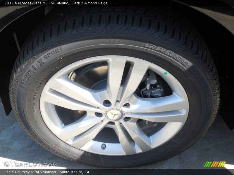 Black / Almond Beige 2013 Mercedes-Benz ML 350 4Matic