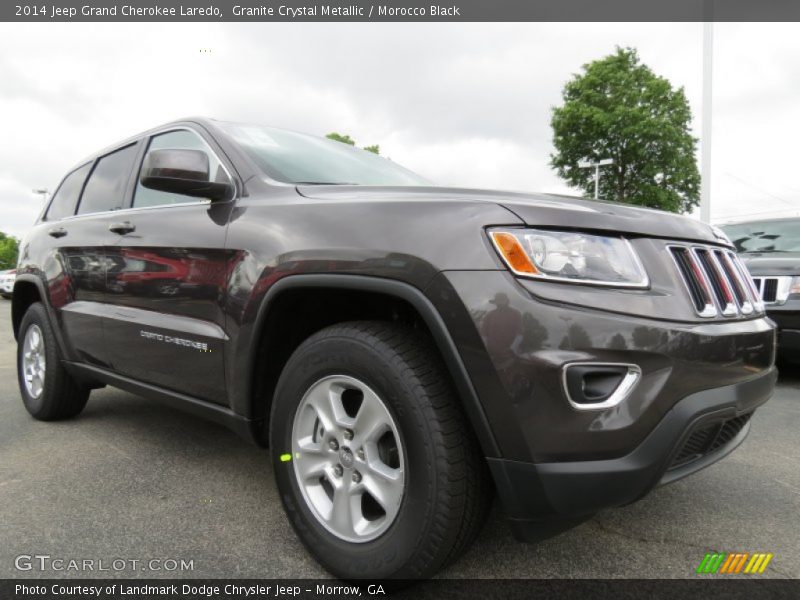 Granite Crystal Metallic / Morocco Black 2014 Jeep Grand Cherokee Laredo