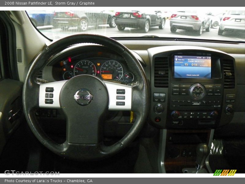 Storm Gray / Graphite 2008 Nissan Pathfinder LE