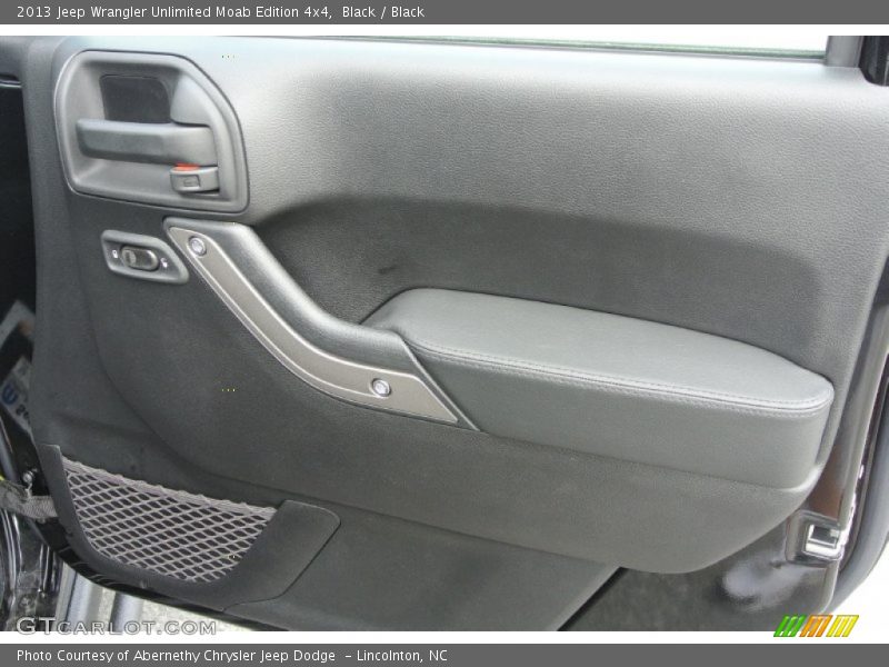 Door Panel of 2013 Wrangler Unlimited Moab Edition 4x4