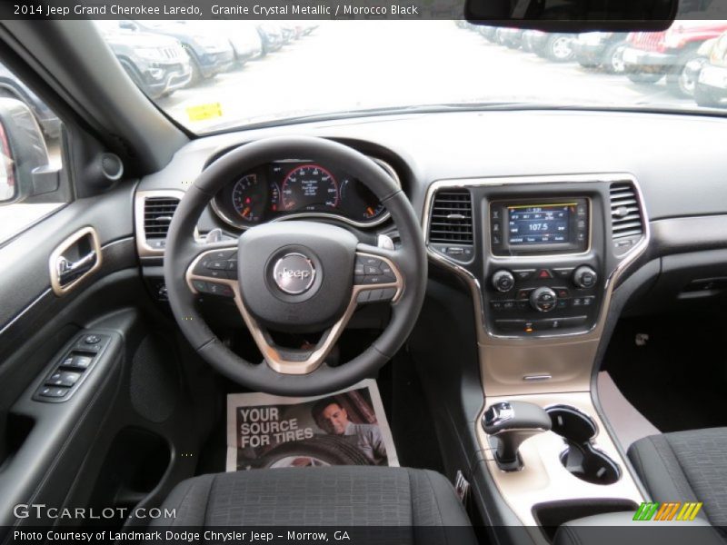 Granite Crystal Metallic / Morocco Black 2014 Jeep Grand Cherokee Laredo