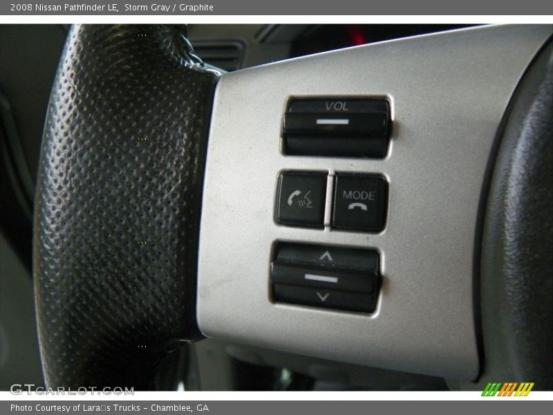 Storm Gray / Graphite 2008 Nissan Pathfinder LE