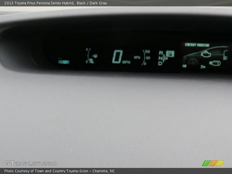 Black / Dark Gray 2013 Toyota Prius Persona Series Hybrid