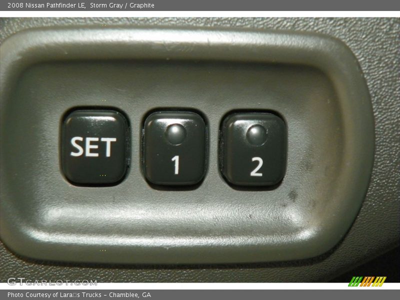 Storm Gray / Graphite 2008 Nissan Pathfinder LE