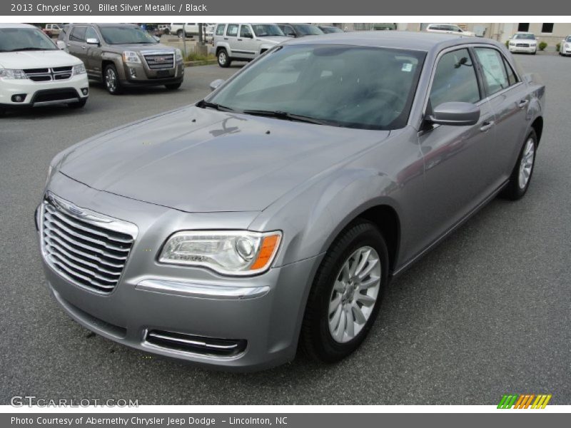 Billet Silver Metallic / Black 2013 Chrysler 300