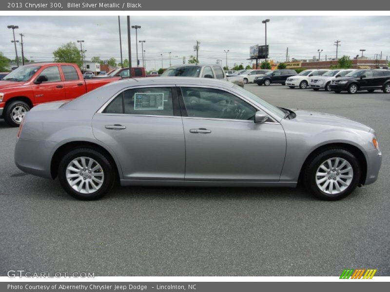 Billet Silver Metallic / Black 2013 Chrysler 300