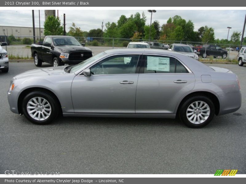 Billet Silver Metallic / Black 2013 Chrysler 300