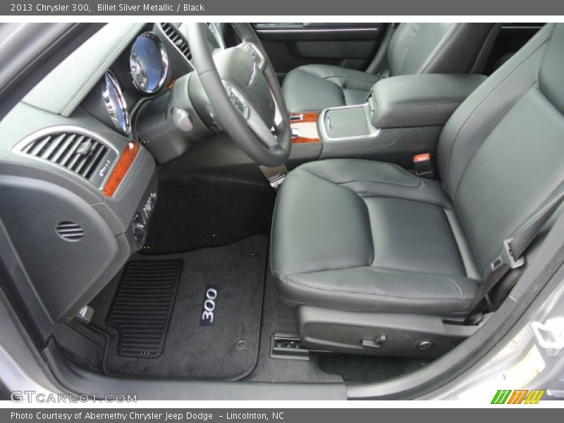 Billet Silver Metallic / Black 2013 Chrysler 300