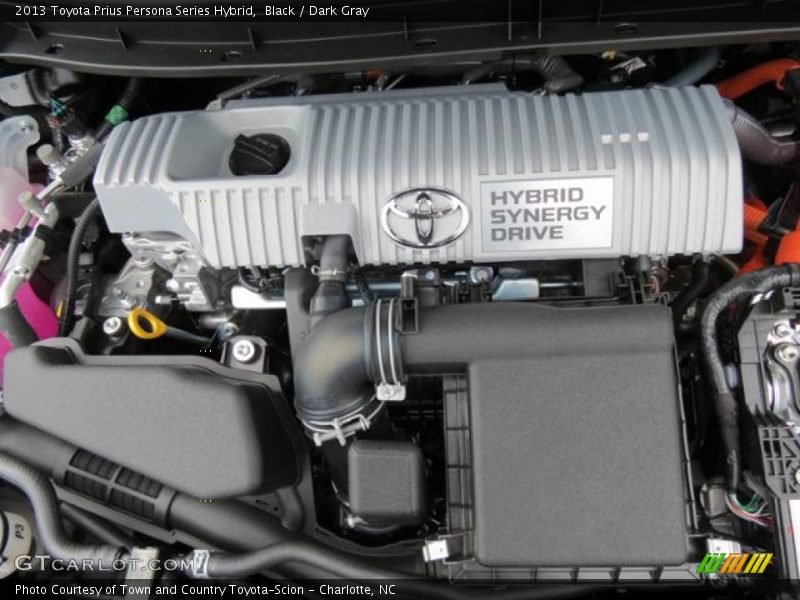  2013 Prius Persona Series Hybrid Engine - 1.8 Liter DOHC 16-Valve VVT-i 4 Cylinder/Electric Hybrid