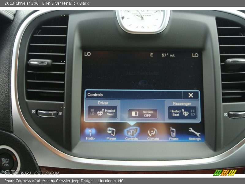 Billet Silver Metallic / Black 2013 Chrysler 300