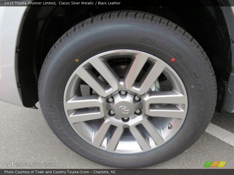 Classic Silver Metallic / Black Leather 2013 Toyota 4Runner Limited