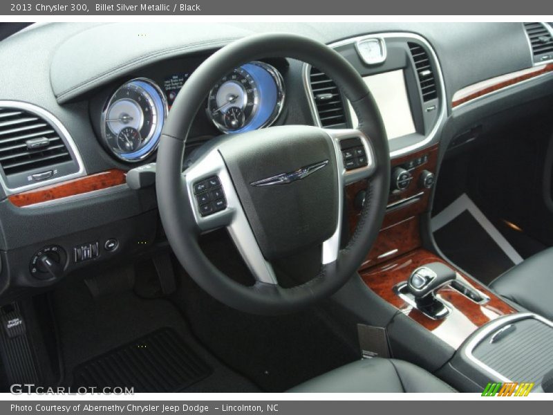 Billet Silver Metallic / Black 2013 Chrysler 300