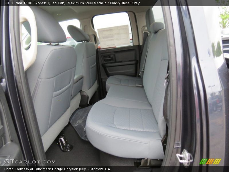 Maximum Steel Metallic / Black/Diesel Gray 2013 Ram 1500 Express Quad Cab