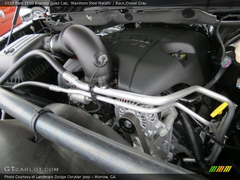 Maximum Steel Metallic / Black/Diesel Gray 2013 Ram 1500 Express Quad Cab