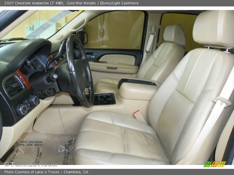 Gold Mist Metallic / Ebony/Light Cashmere 2007 Chevrolet Avalanche LT 4WD