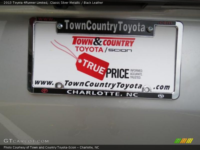 Classic Silver Metallic / Black Leather 2013 Toyota 4Runner Limited