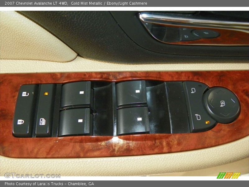 Gold Mist Metallic / Ebony/Light Cashmere 2007 Chevrolet Avalanche LT 4WD