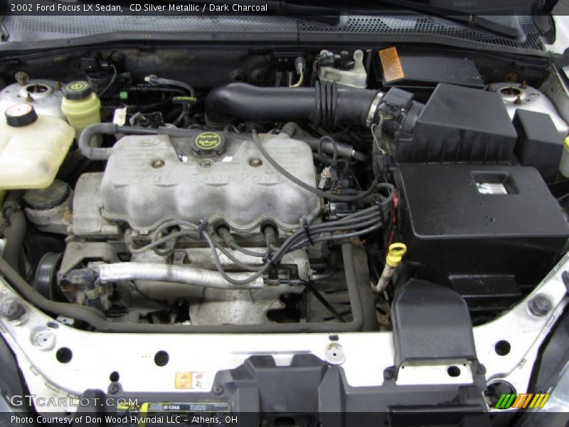  2002 Focus LX Sedan Engine - 2.0 Liter DOHC 16-Valve Zetec 4 Cylinder