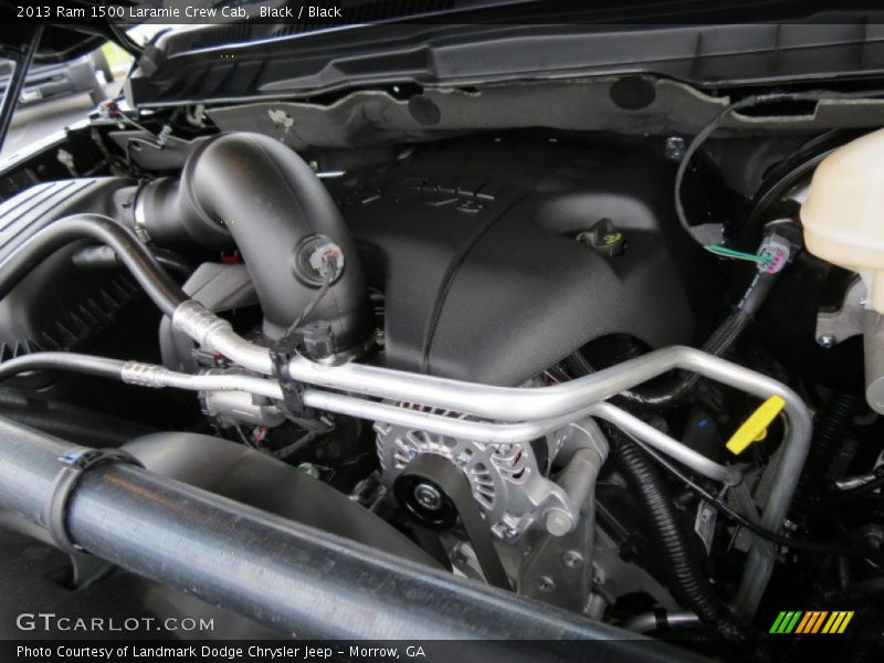 Black / Black 2013 Ram 1500 Laramie Crew Cab