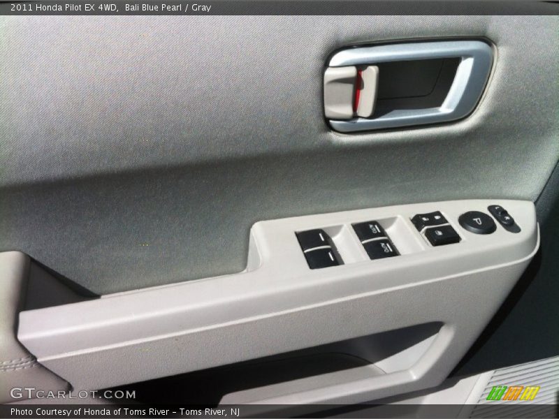 Bali Blue Pearl / Gray 2011 Honda Pilot EX 4WD