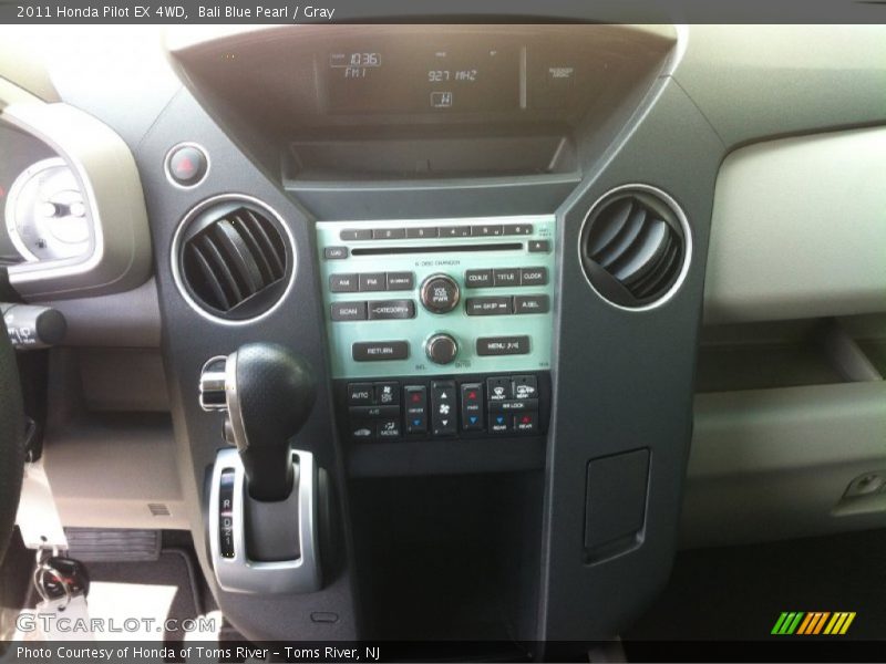 Bali Blue Pearl / Gray 2011 Honda Pilot EX 4WD