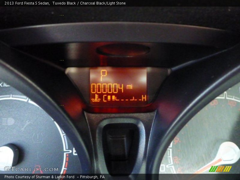 Tuxedo Black / Charcoal Black/Light Stone 2013 Ford Fiesta S Sedan