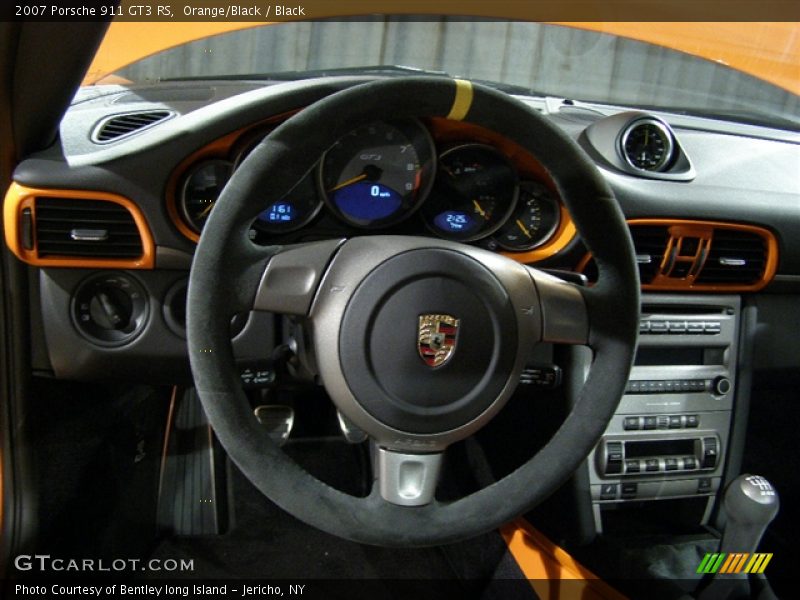 Orange/Black / Black 2007 Porsche 911 GT3 RS