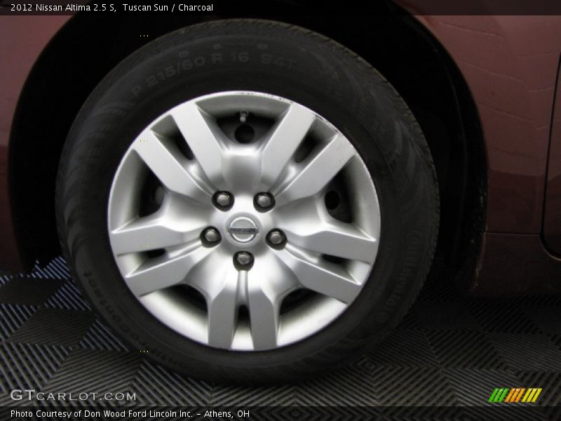 Tuscan Sun / Charcoal 2012 Nissan Altima 2.5 S