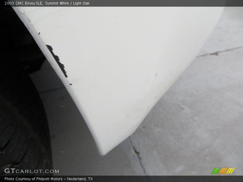 Summit White / Light Oak 2003 GMC Envoy SLE