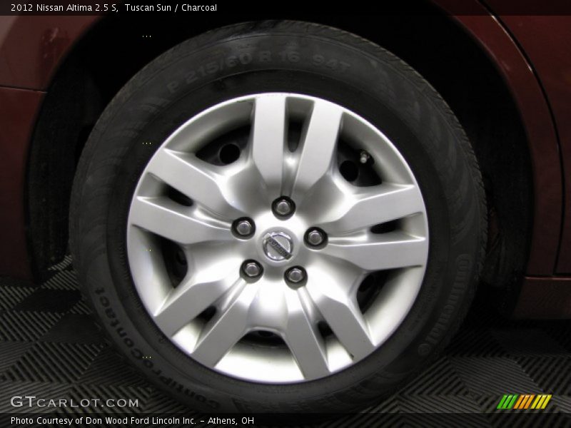 Tuscan Sun / Charcoal 2012 Nissan Altima 2.5 S