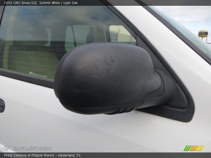 Summit White / Light Oak 2003 GMC Envoy SLE