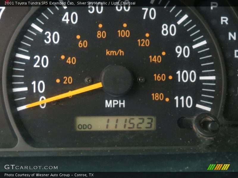 Silver Sky Metallic / Light Charcoal 2001 Toyota Tundra SR5 Extended Cab