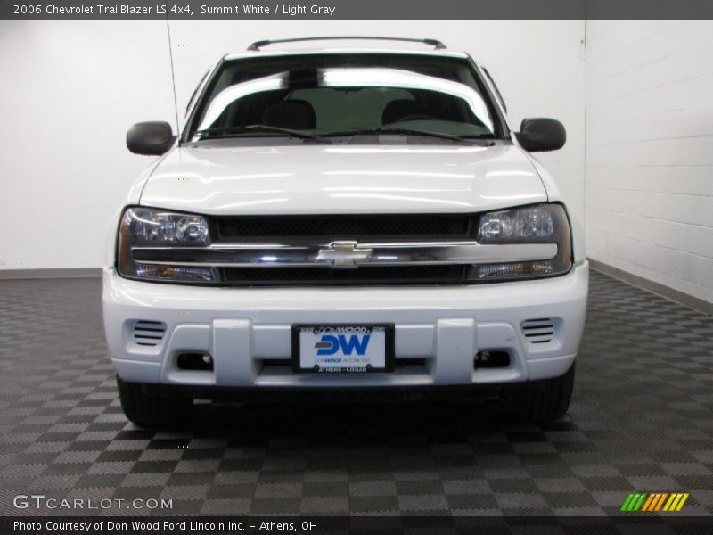 Summit White / Light Gray 2006 Chevrolet TrailBlazer LS 4x4