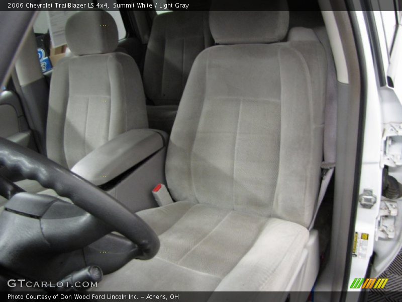 Summit White / Light Gray 2006 Chevrolet TrailBlazer LS 4x4