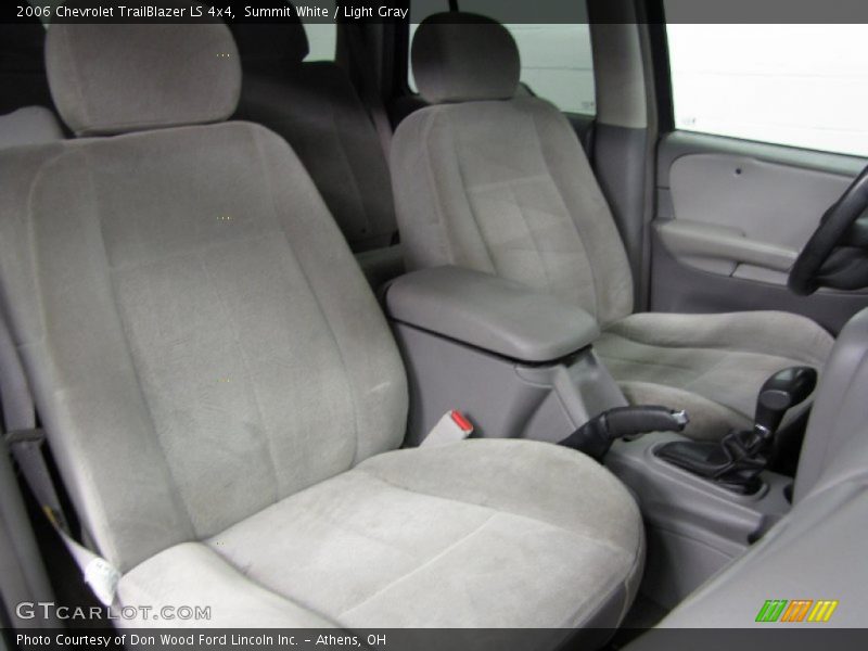 Summit White / Light Gray 2006 Chevrolet TrailBlazer LS 4x4
