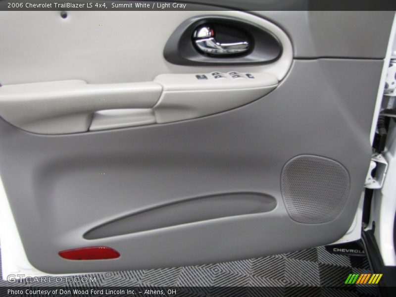 Summit White / Light Gray 2006 Chevrolet TrailBlazer LS 4x4