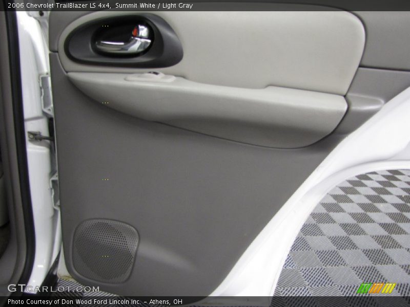 Summit White / Light Gray 2006 Chevrolet TrailBlazer LS 4x4