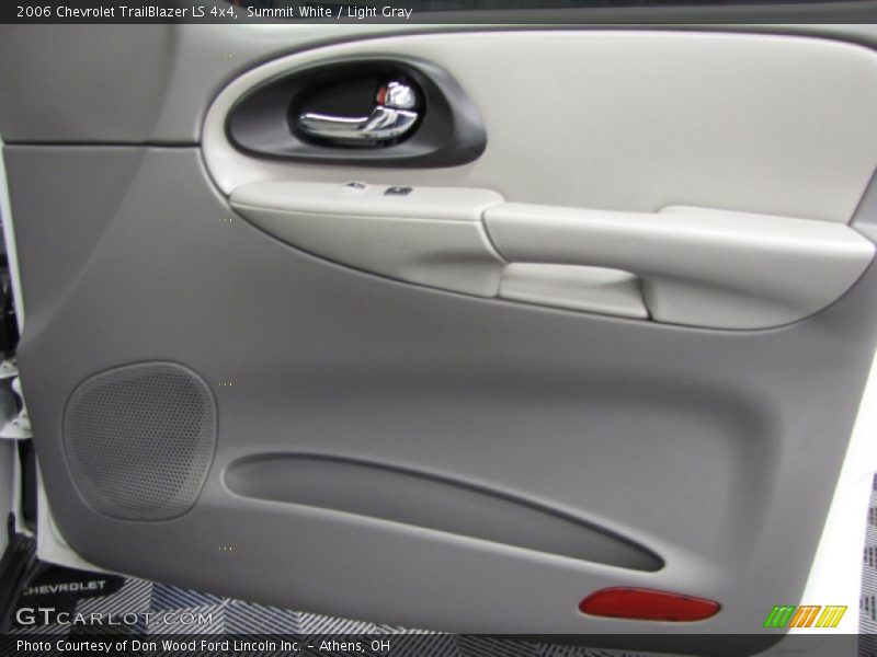 Summit White / Light Gray 2006 Chevrolet TrailBlazer LS 4x4