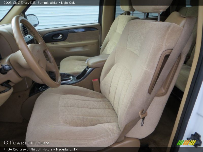 Front Seat of 2003 Envoy SLE