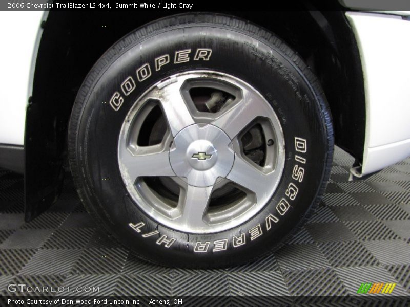 Summit White / Light Gray 2006 Chevrolet TrailBlazer LS 4x4
