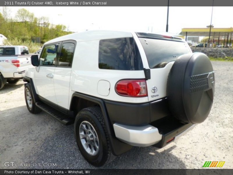 Iceberg White / Dark Charcoal 2011 Toyota FJ Cruiser 4WD