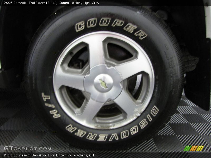 Summit White / Light Gray 2006 Chevrolet TrailBlazer LS 4x4