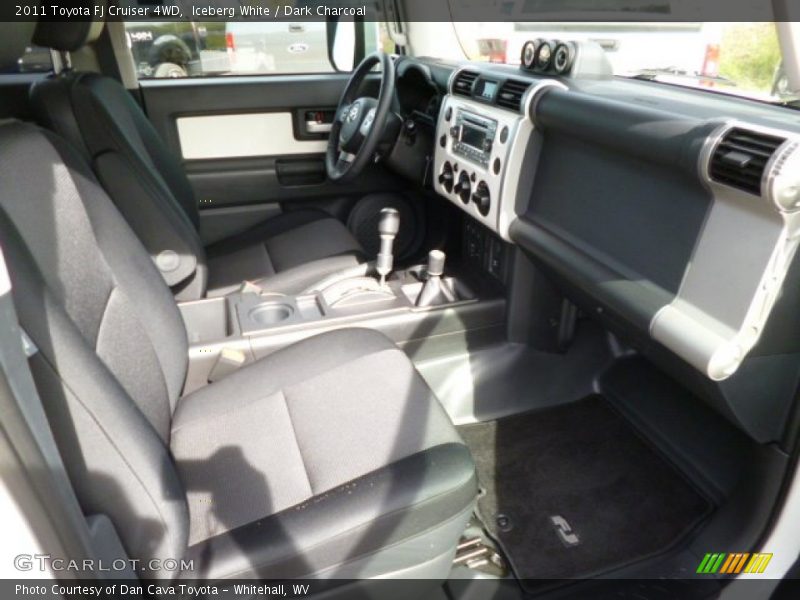 Iceberg White / Dark Charcoal 2011 Toyota FJ Cruiser 4WD
