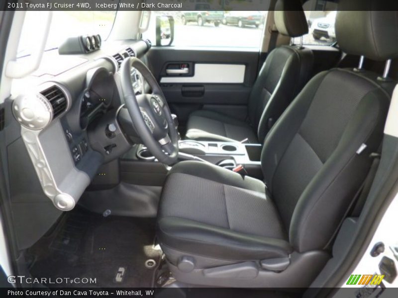 Iceberg White / Dark Charcoal 2011 Toyota FJ Cruiser 4WD