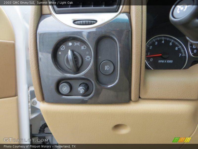 Controls of 2003 Envoy SLE