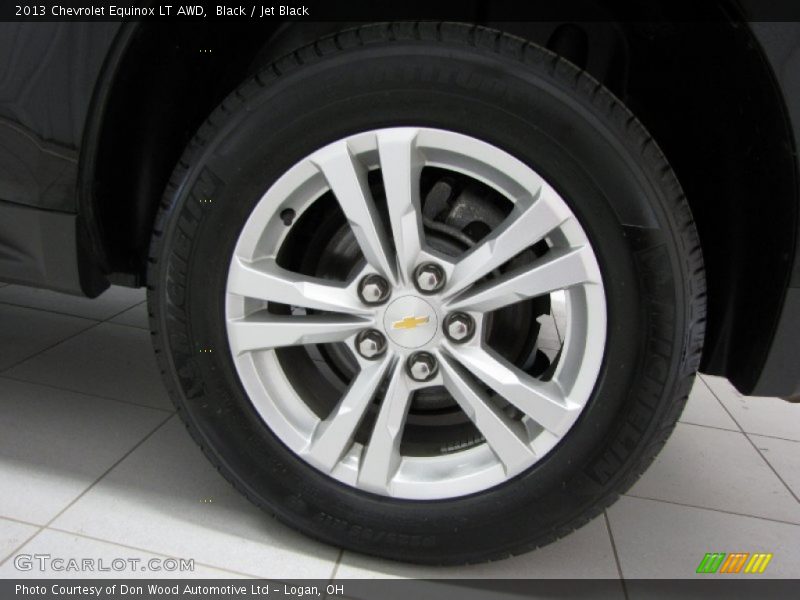 Black / Jet Black 2013 Chevrolet Equinox LT AWD