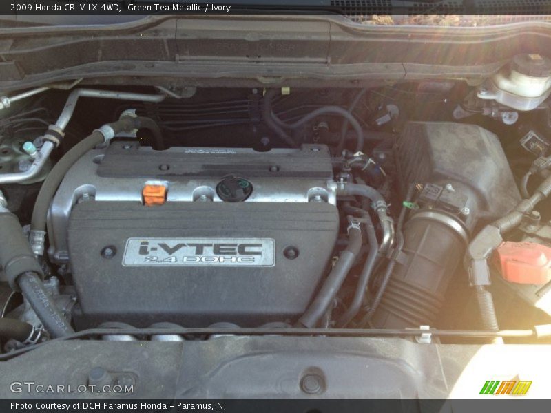 Green Tea Metallic / Ivory 2009 Honda CR-V LX 4WD