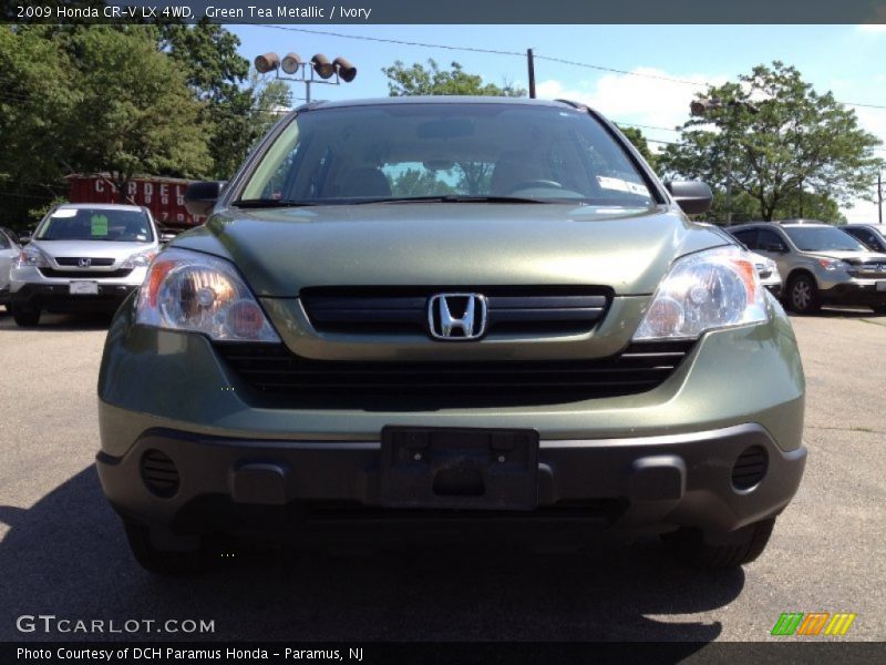 Green Tea Metallic / Ivory 2009 Honda CR-V LX 4WD